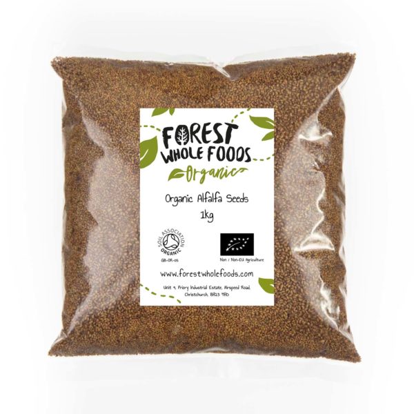 Organic Alfalfa Seeds UK 1kg