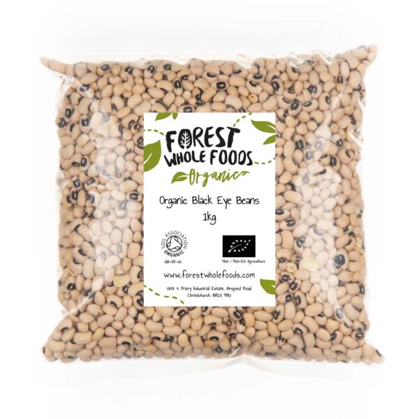 Organic Black Eye Beans 1kg