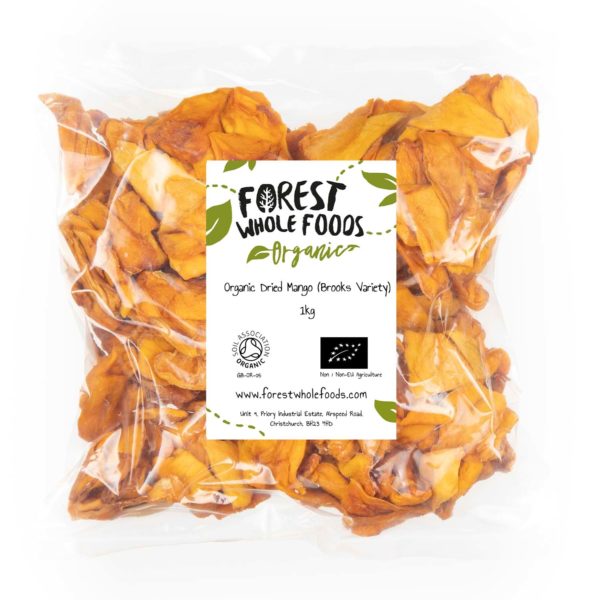 Organic Dried Mango Brookes 1kg