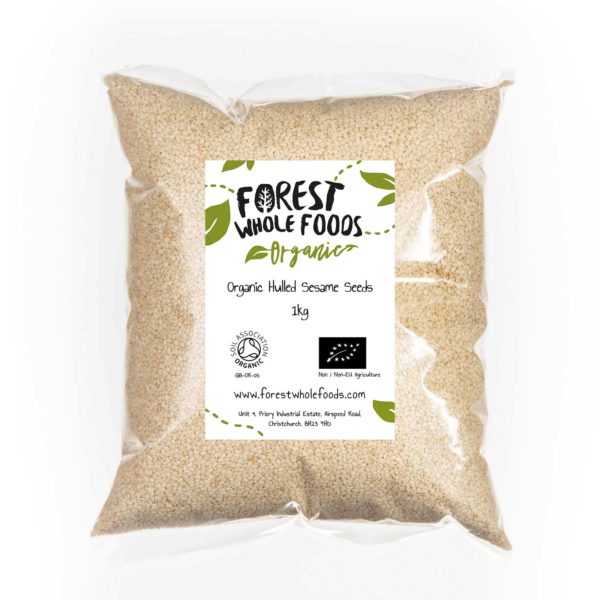 Organic Hulled Sesame Seeds 1kg