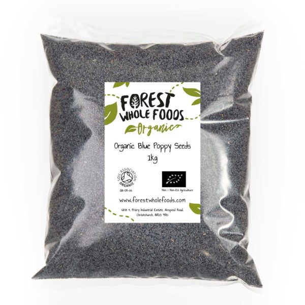 Organic Poppy Seeds Blue 1kg
