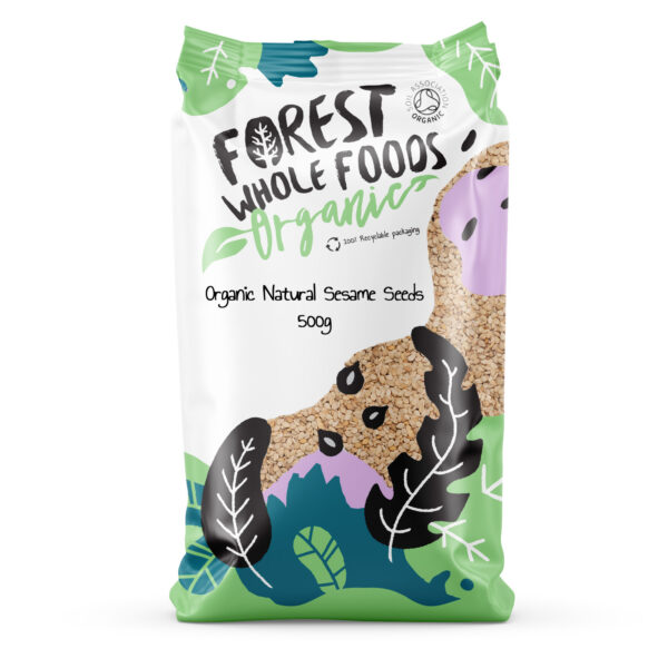 organic natural sesame seeds 500g