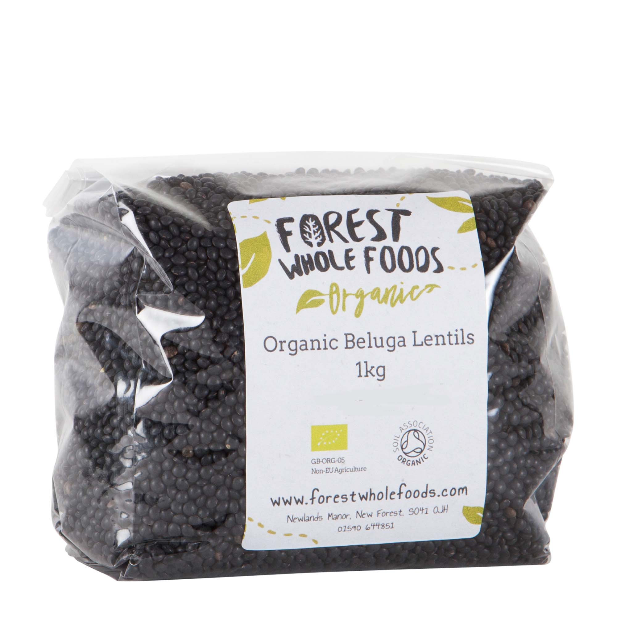 Organic Beluga Lentils Forest Whole Foods