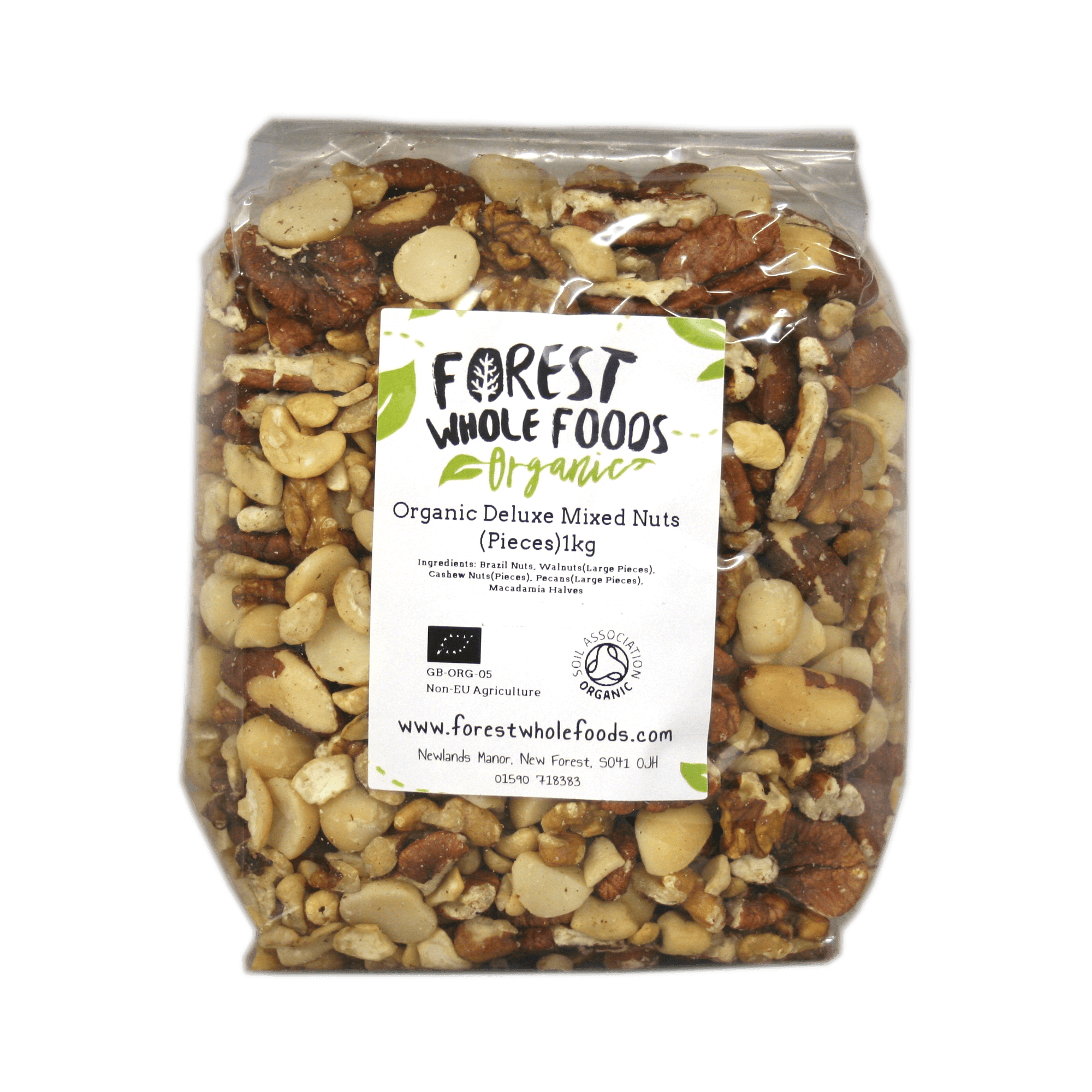 Organic Deluxe Mixed Nuts Large Pieces Forest Whole Foods