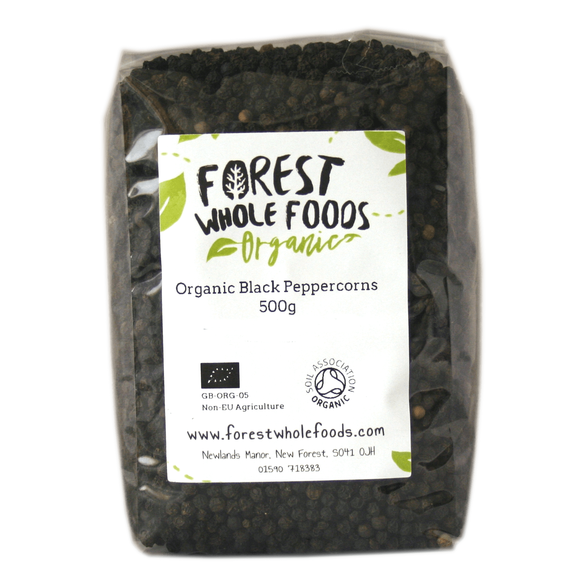 Organic Black Peppercorns Forest Whole Foods