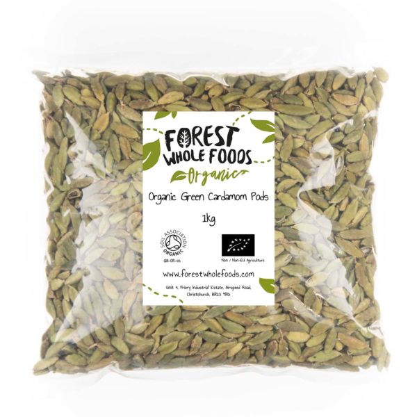 Organic Green Cardamom Pods 1kg