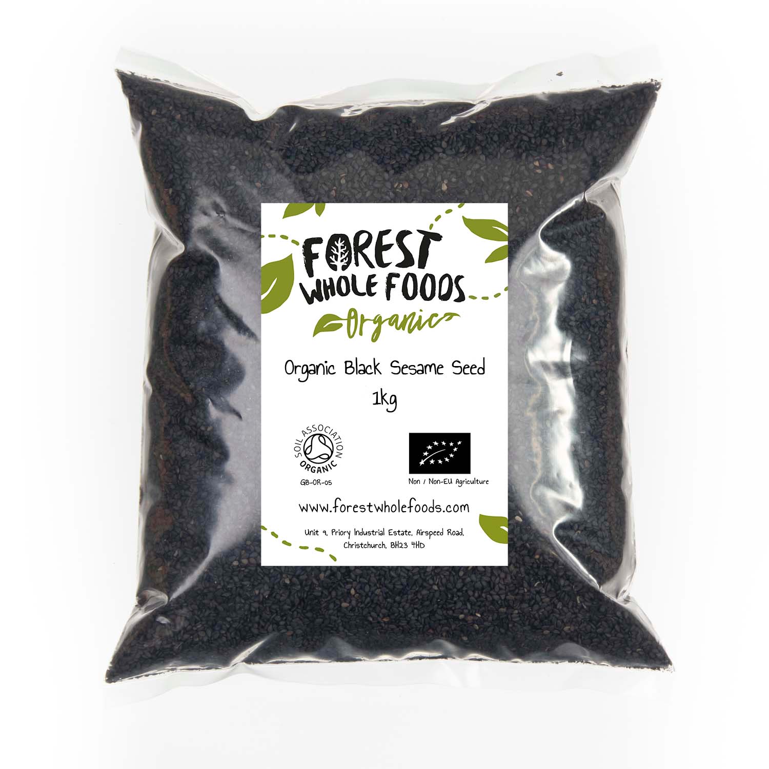 Organic Black Sesame Seed - Forest Whole Foods