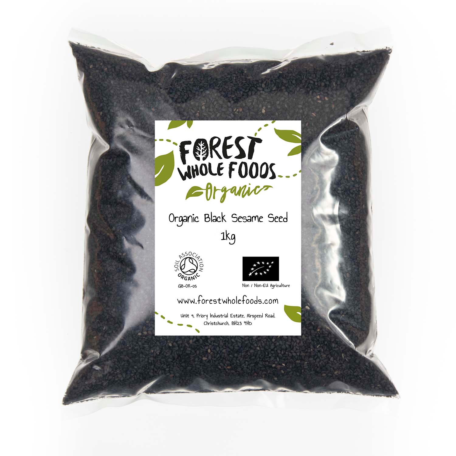 Organic Black Sesame Seed - Forest Whole Foods Organic Black Sesame Seed - Forest Whole Foods