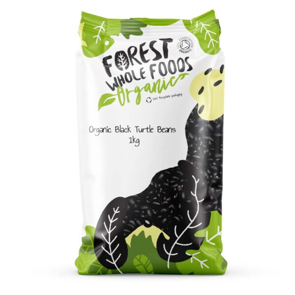 organic black turtle beans UK 1kg