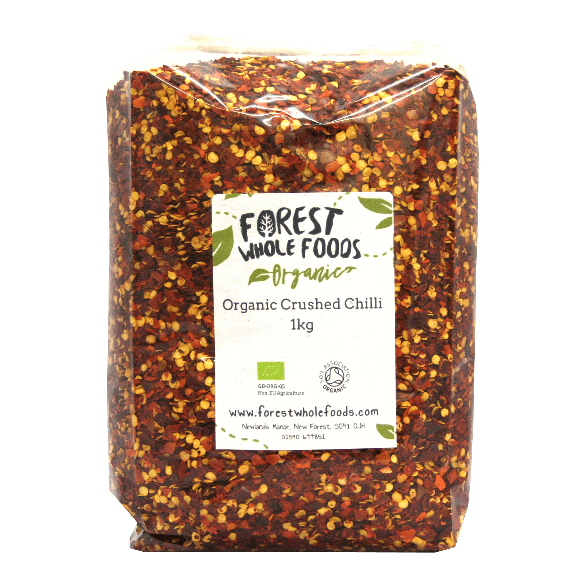 Organic Chilli Flakes Forest Whole Foods