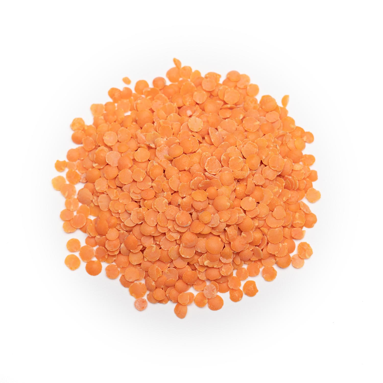 Red shop split lentils