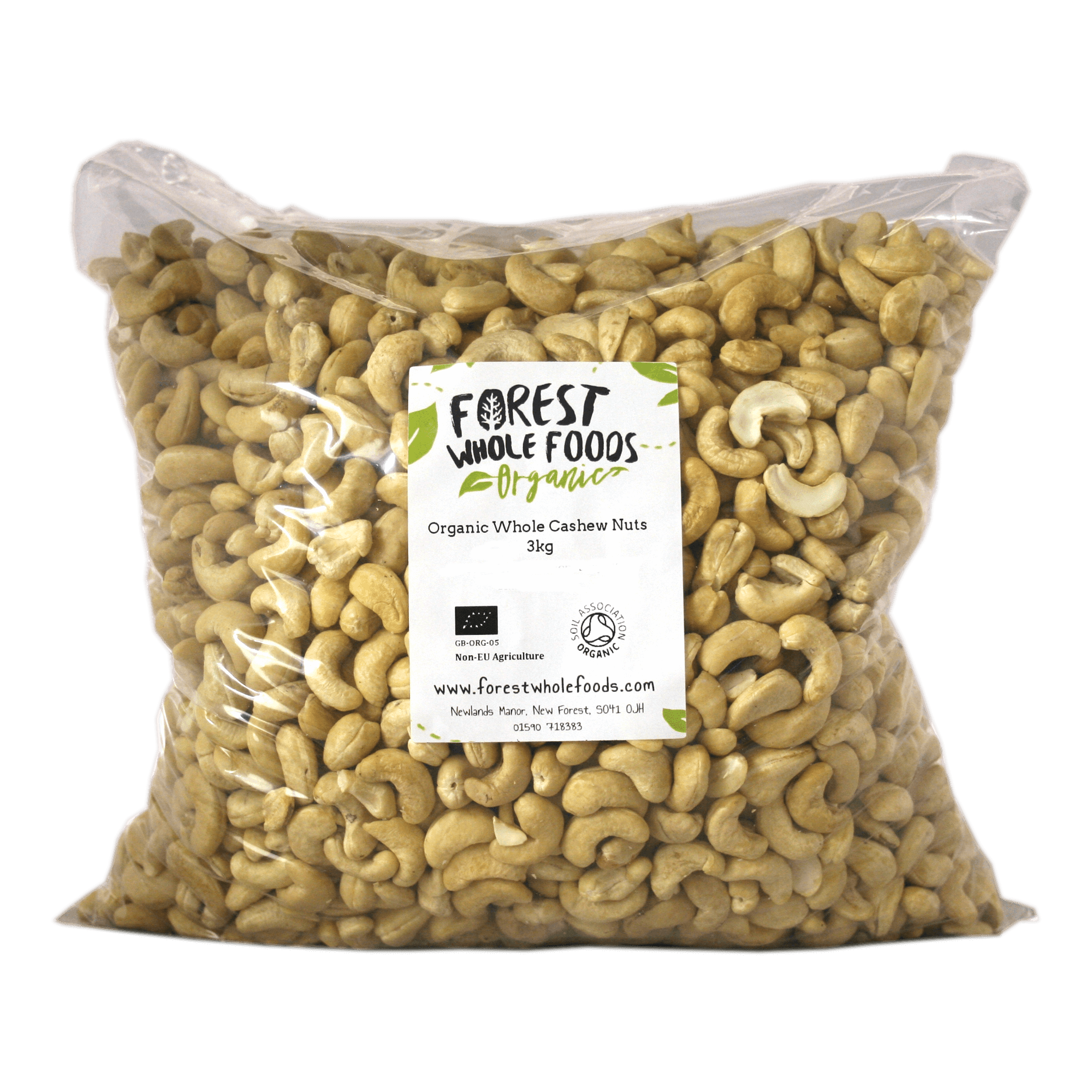 Organic Whole Cashew Nuts Forest Whole Foods