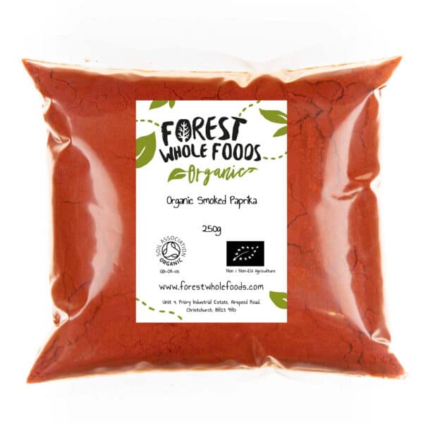 organic smoked paprika 250g