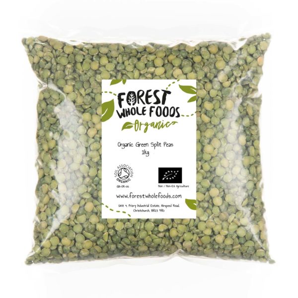 Organic Green Split Peas 1kg