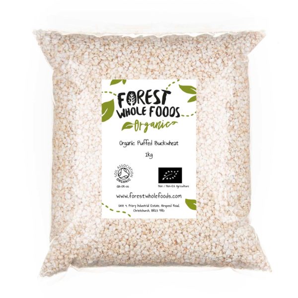 Organic Puffed Buckwheat 1kg