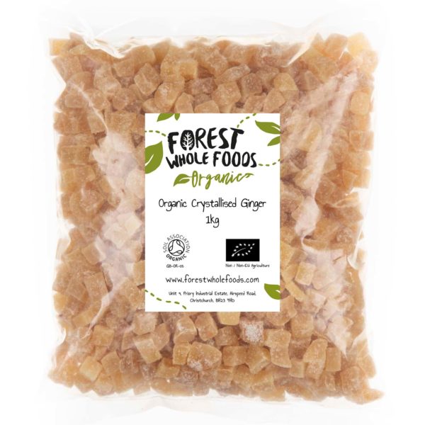 Organic Crystallised Ginger 1kg