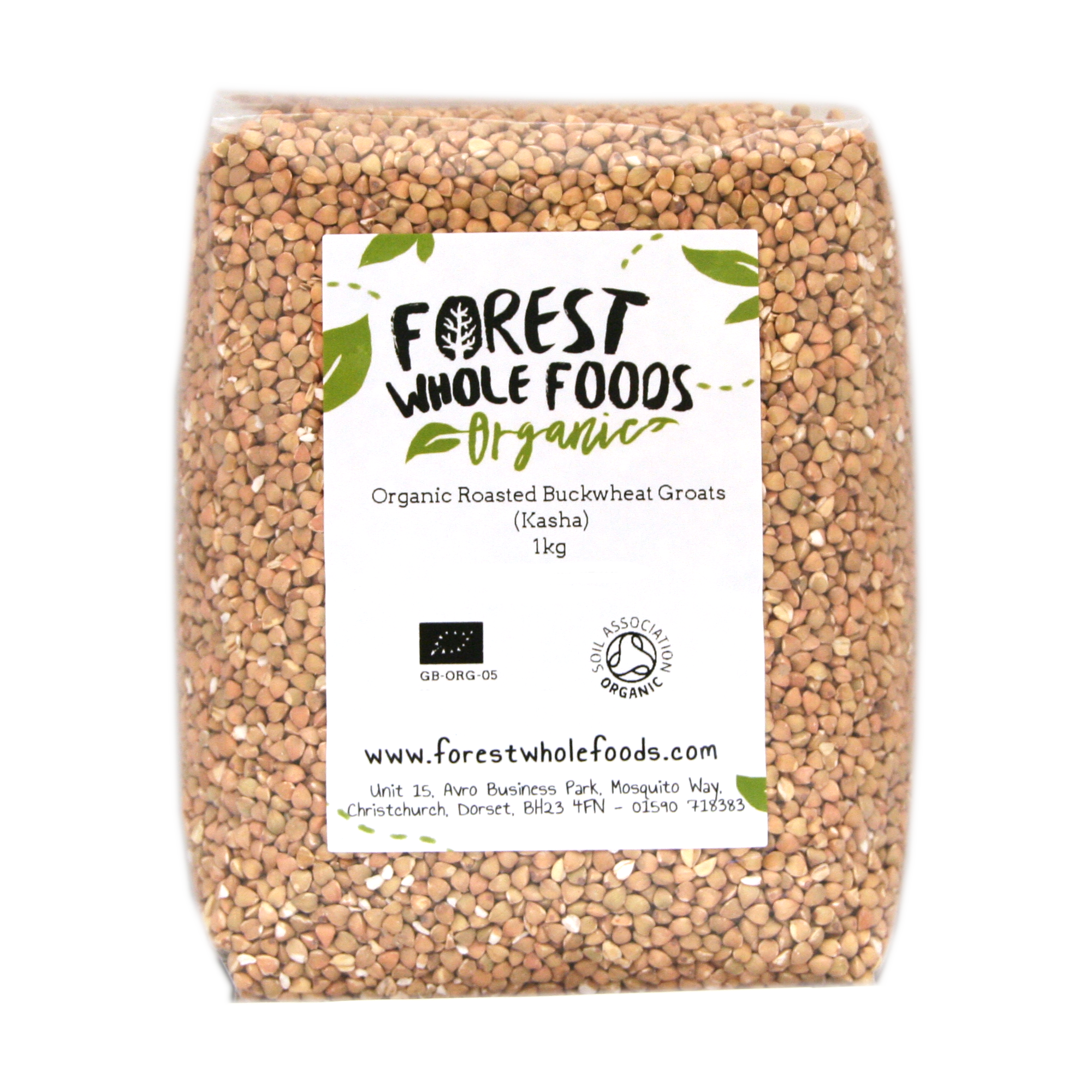 Organic Kasha (roasted buckwheat) Forest Whole Foods