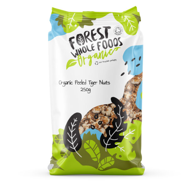 organic peeled tiger nuts 250g