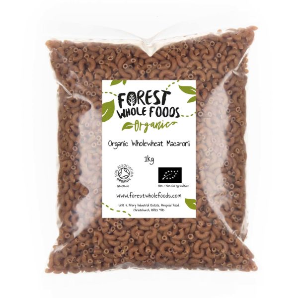 Organic Wholewheat Macaroni 1kg