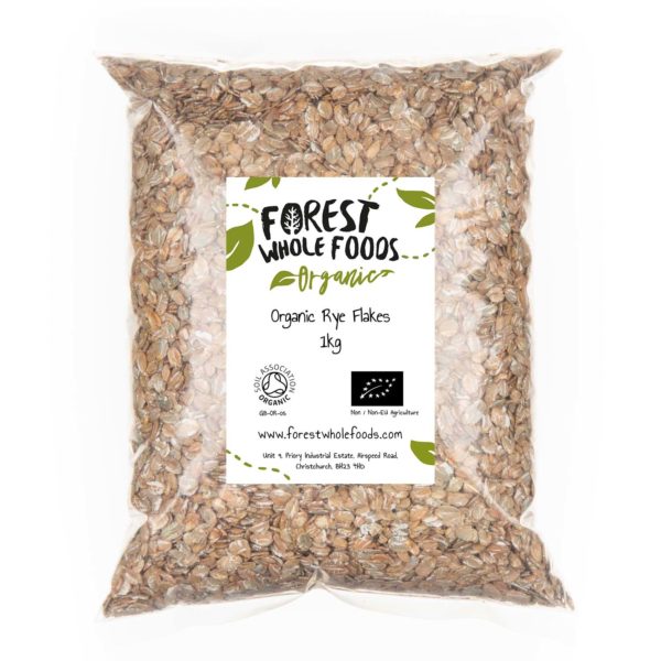 Organic Rye Flakes 1kg