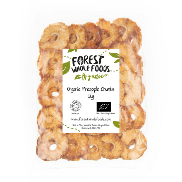 Organic Pineapple Rings 1kg