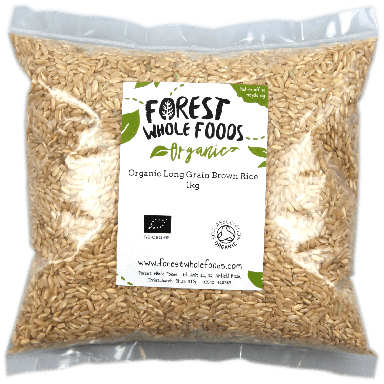 Organic Long Grain Brown Rice - Forest Whole Foods