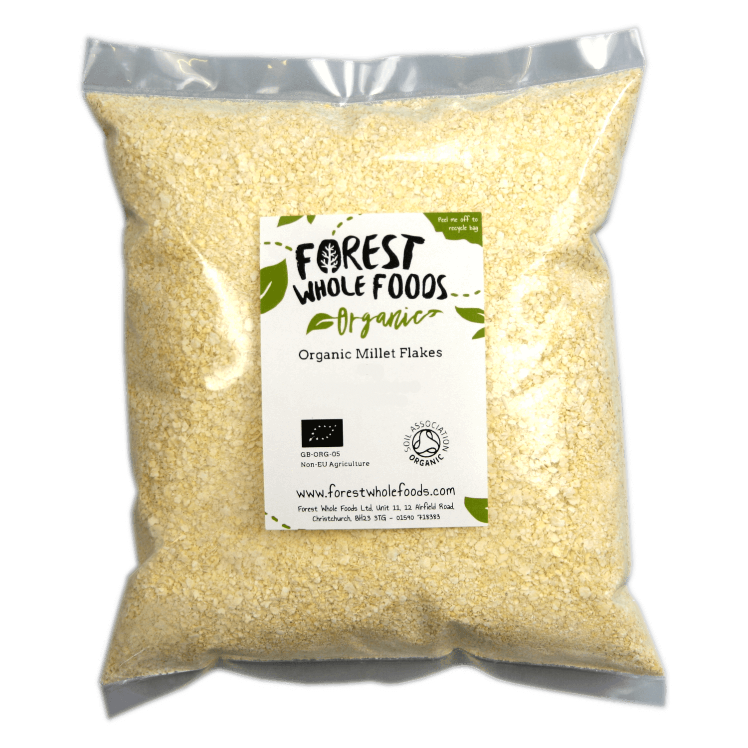 Organic Millet Flakes Forest Whole Foods
