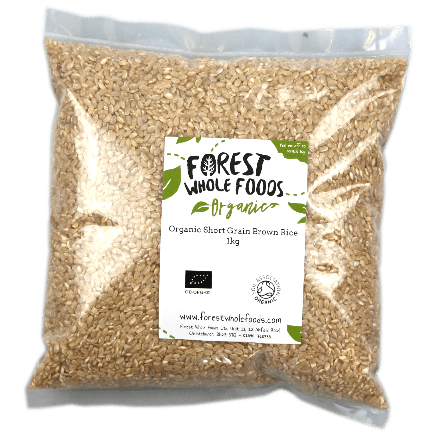 Organic Short Grain Brown Rice - Forest Whole Foods