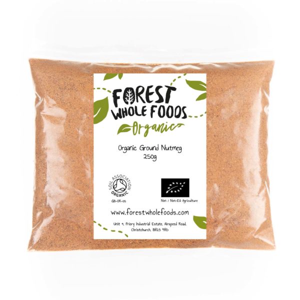 Organic Ground Nutmeg 250g