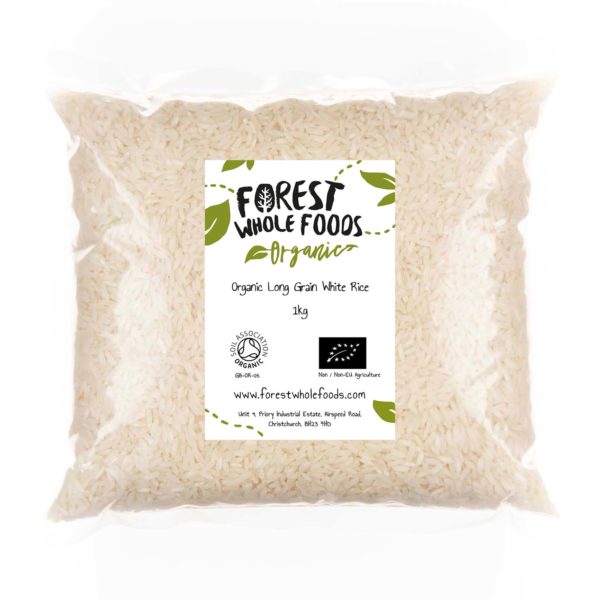 Organic Long Grain White Rice 1kg