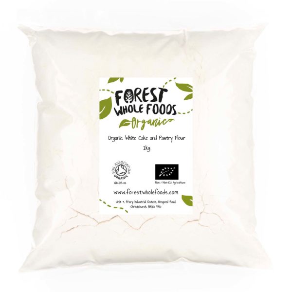 Organic White Cake and Pastry Flour 1kg