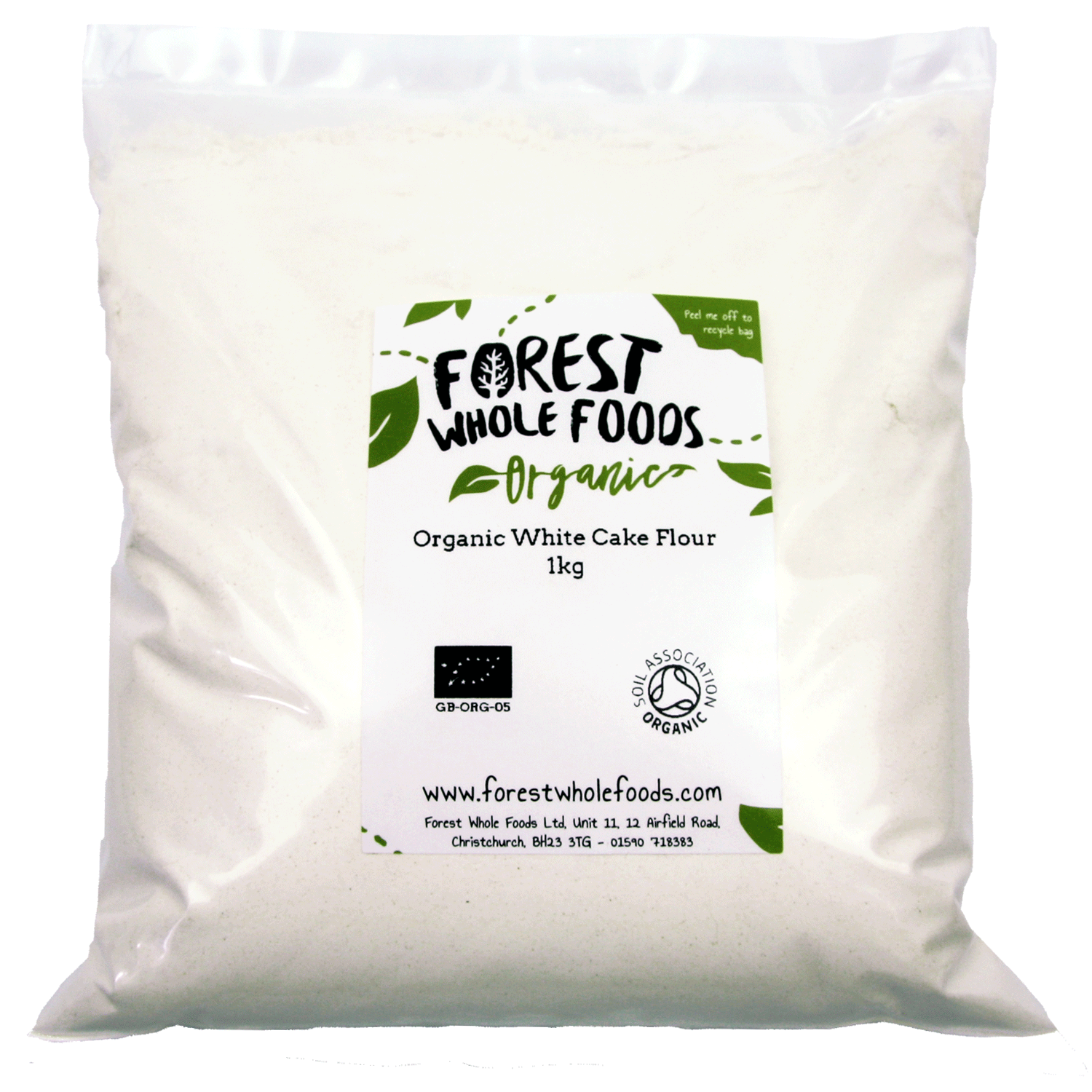 Organic White Cake and Pastry Flour Forest Whole Foods