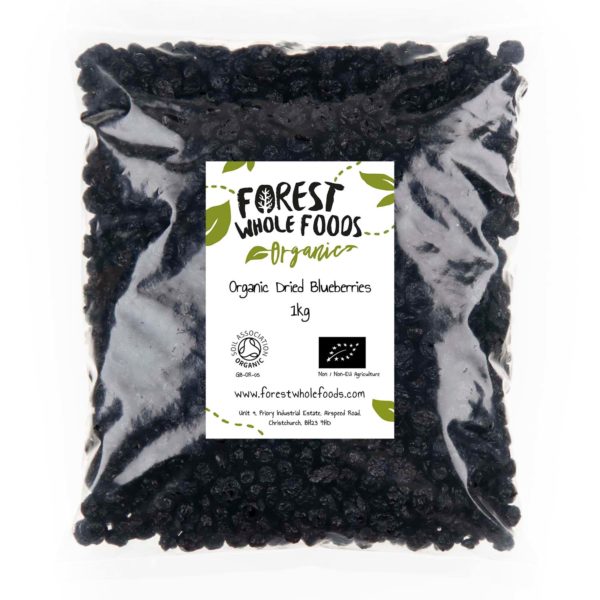 Organic Dried Blueberries 1kg