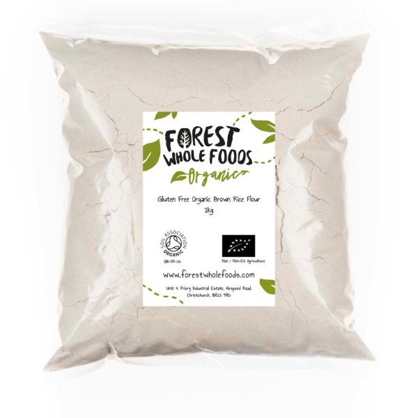 Gluten Free Organic Brown Rice Flour 1kg