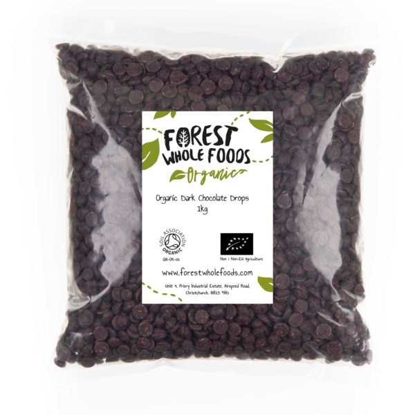 Organic Dark Chocolate Drops 1kg