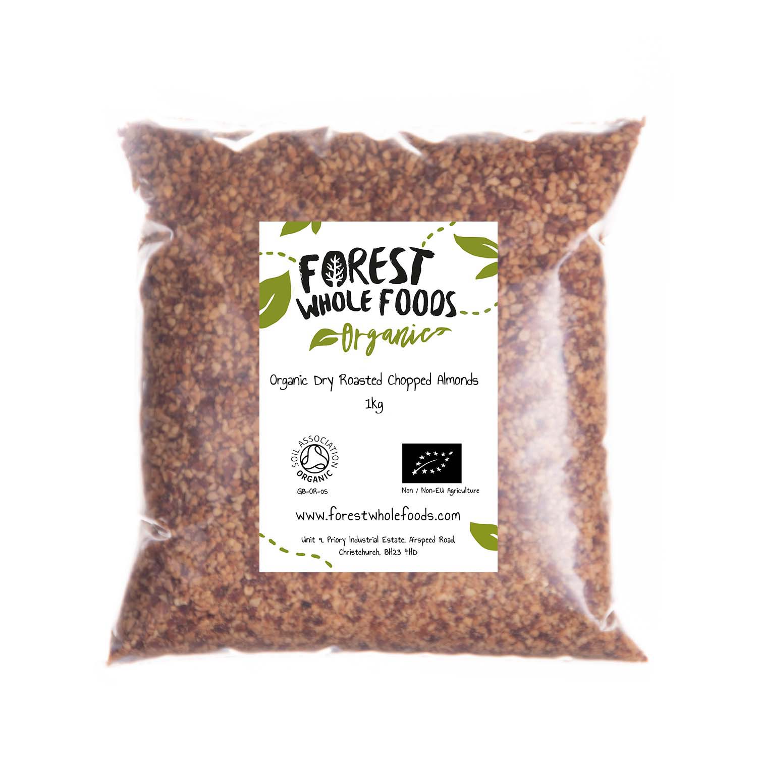 Organic Roasted Chopped Almonds