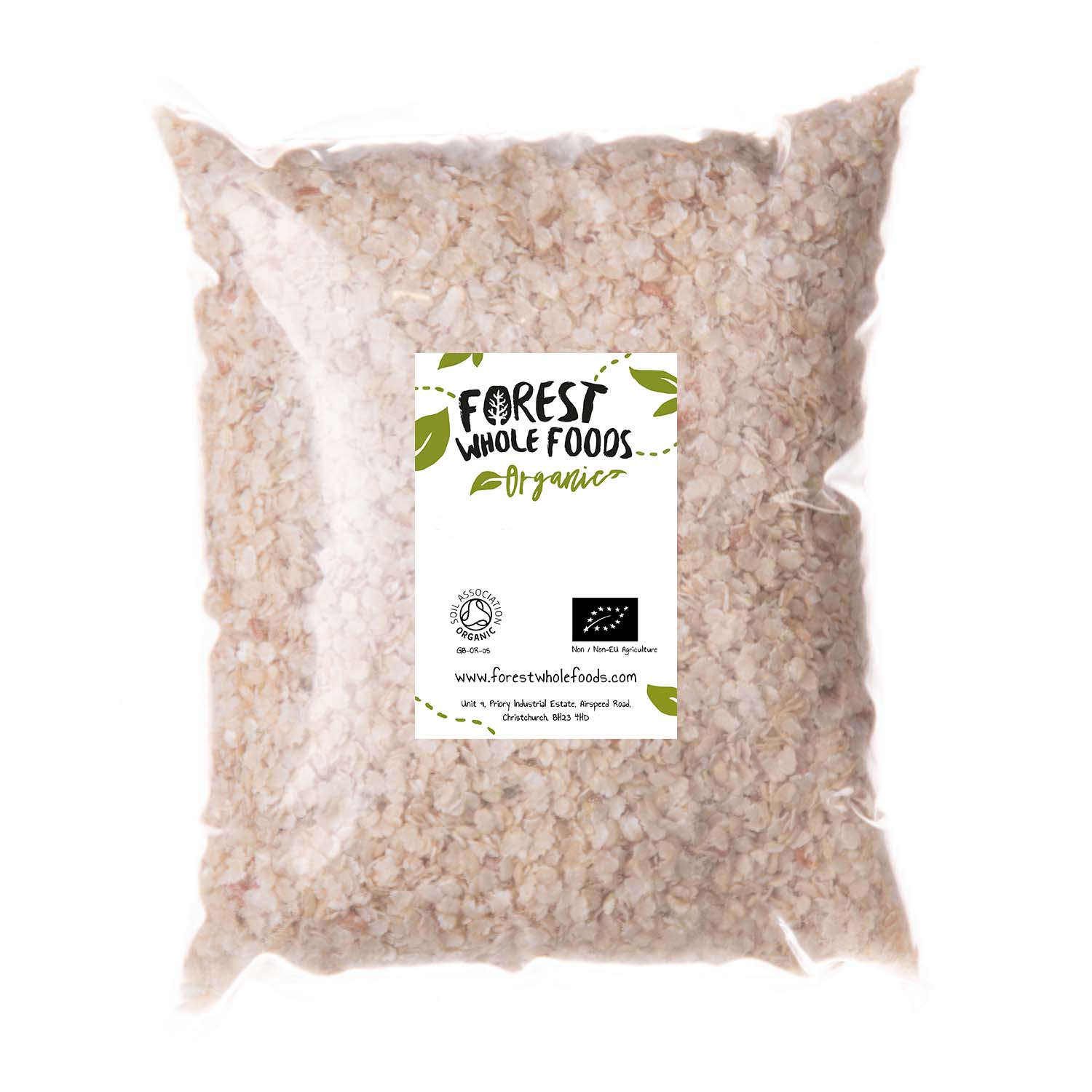Organic Brown Rice Flakes Forest Whole Foods