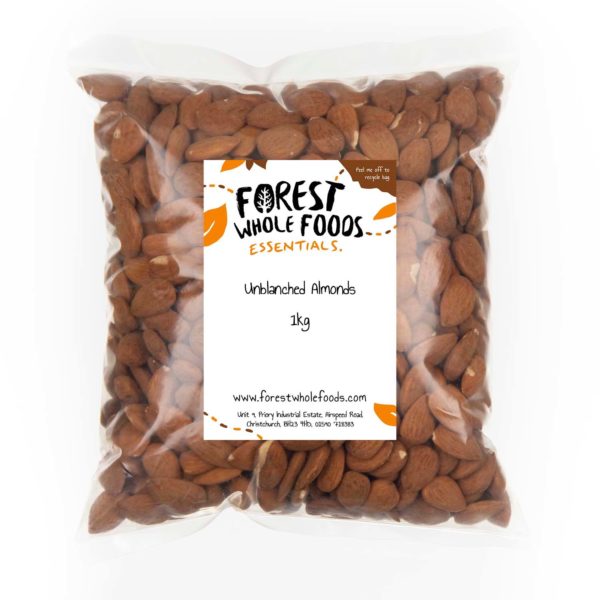 Carmel Supreme Californian Unblanched Almonds 1kg