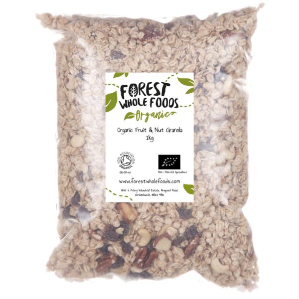 Organic Fruit and Nut Granola 1kg