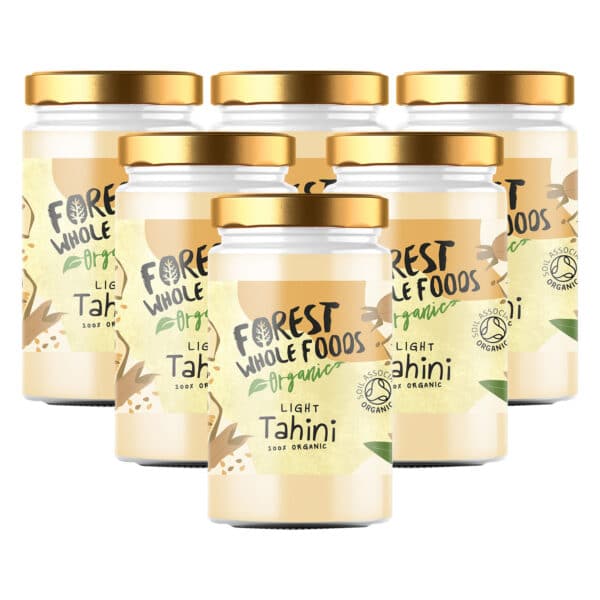 Organic Roasted Light Tahini 500g x 6