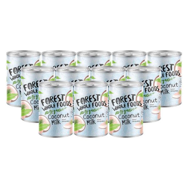 organic coconut milk UK 400ml x 12