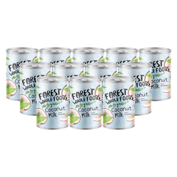 organic coconut milk 400ml x 12