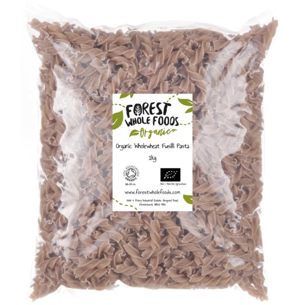 Organi Wholewheat Fusilli Pasta 1kg