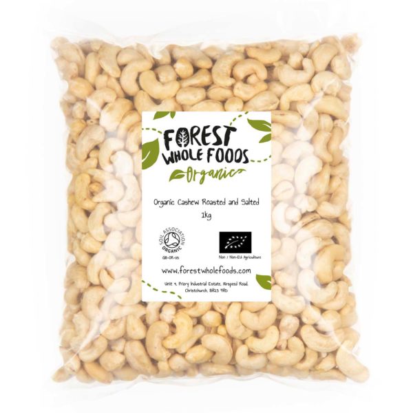 Organic Roasted and Salted Cashew 1kg
