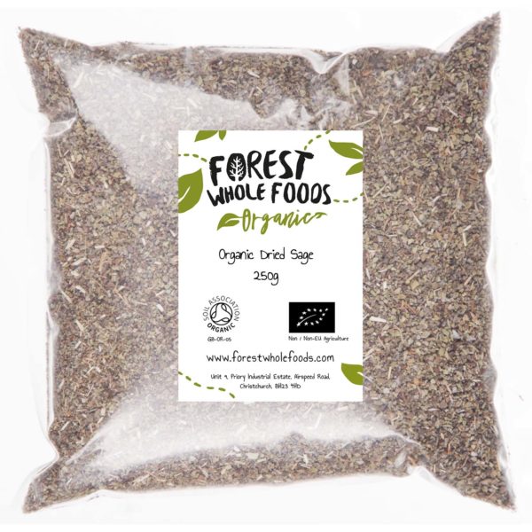 organic dried sage 250g