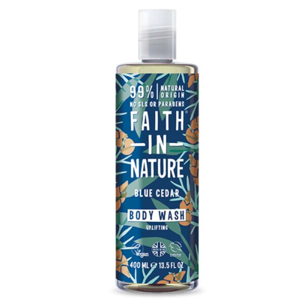 Faith In Nature Blue Cedar Body Wash 400ml