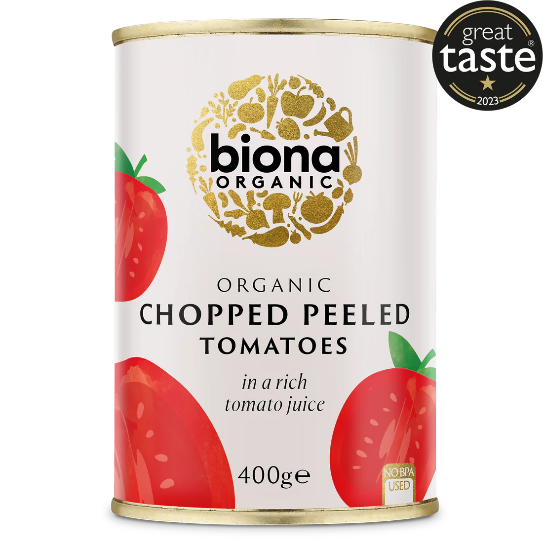 Organic Italian Chopped Tomatoes 400g