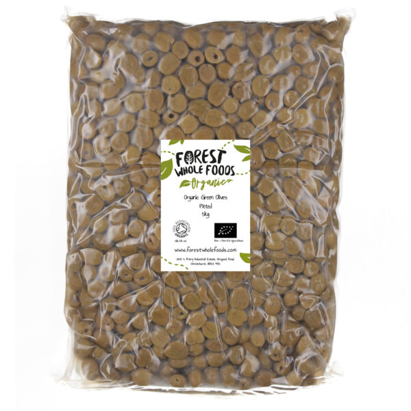 organic green olives 5kg