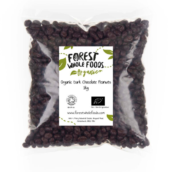 organic dark chocolate peanuts 1kg