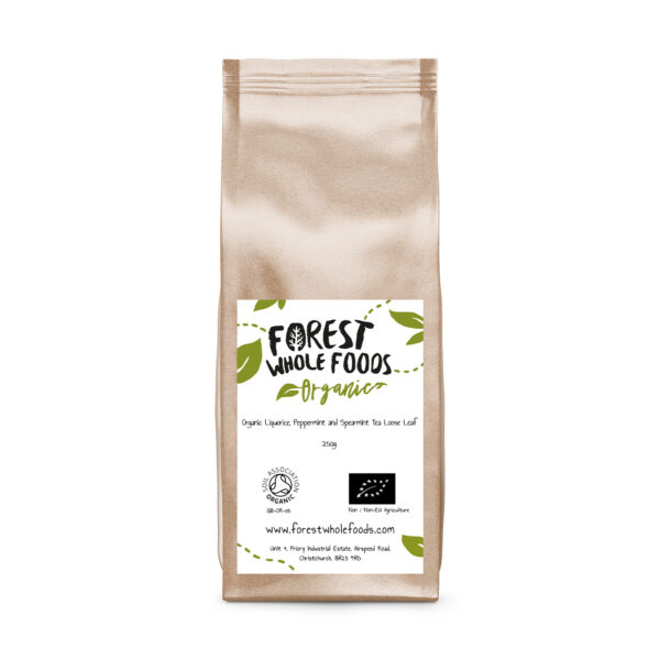 Organic Liquorice, Peppermint and Spearmint Tea Loose Leaf 250g